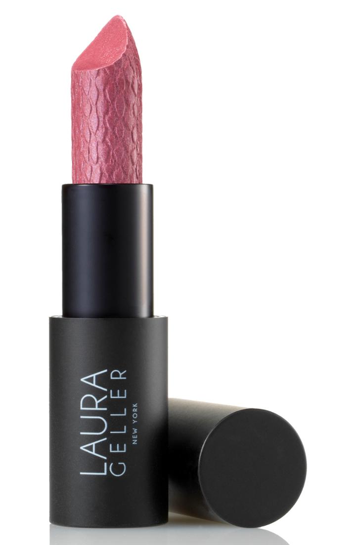 Laura Geller Beauty Iconic Baked Metallic Sculpting Lipstick - Astor Place Tulip