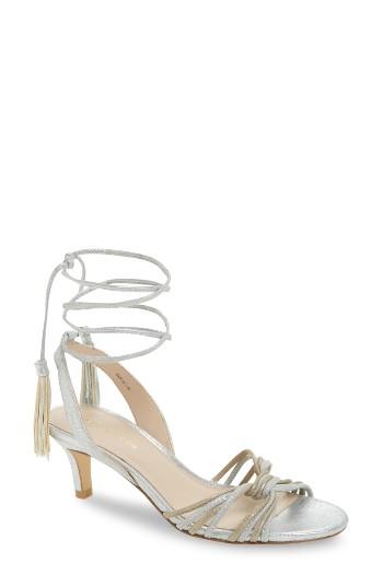 Women's Pelle Moda Benni Sandal M - Metallic