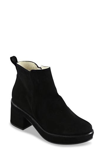 Women's Klik Delanie Platform Bootie M - Black