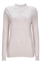 Women's Wallis Beaded Sweater - Pink