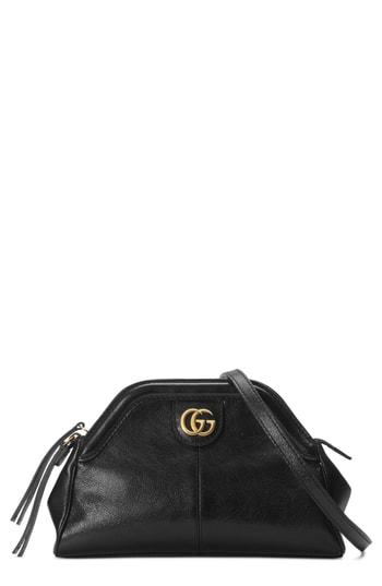 Gucci Small Re(belle) Leather Crossbody Bag - Black