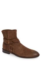 Men's John Varvatos Nyc Double Buckle Boot, Size 7 M - Brown
