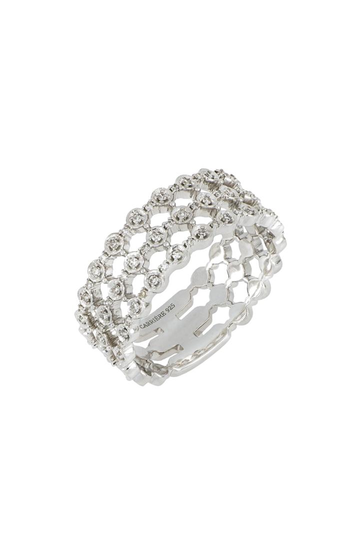Women's Carriere Diamond Cage Ring (nordstrom Exclusive)