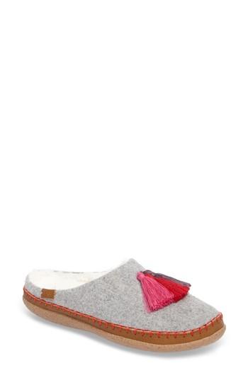 Women's Toms Ivy Wool Mule Slipper M - Grey