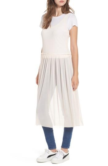 Women's Socialite Tulle Tank Dress - Pink