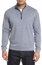 Men's Johnnie-o Sully Quarter Zip Pullover - Grey