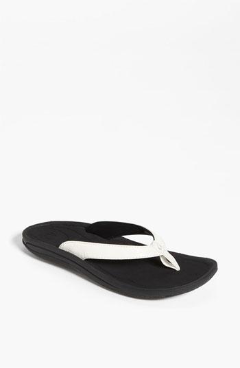 Women's Olukai 'kulapa Kai' Thong Sandal M - White