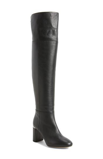 Women's Lewit Renata Cuff Over The Knee Boot .5us / 35.5eu - Black