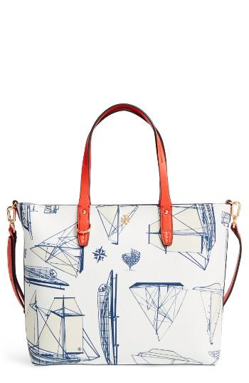 Tory Burch Kerrington Small Square Tote -