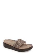 Women's Donald J Pliner 'fifi' Slide Sandal .5 M - Beige