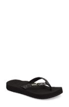 Women's Reef Star Cushion Flip Flop M - Black