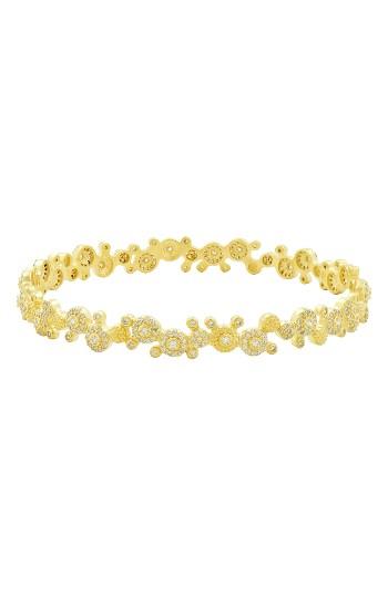 Women's Freida Rothman Amazonian Allure Pave Bangle