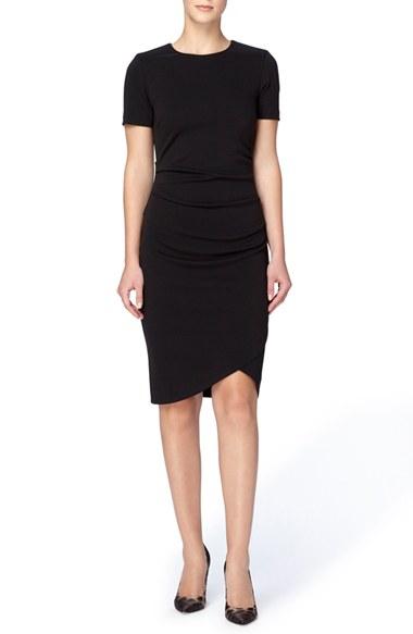 Women's Catherine Catherine Malandrino 'esmond' Side Ruched Tulip Sheath Dress