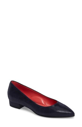 Women's Pas De Rouge Pointy Toe Low Pump .5us / 35.5eu - Blue