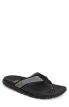 Men's Ugg Tenoch Hyperweave Flip Flop M - Black