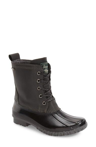 Women's G.h. Bass & Co. Daisy Waterproof Duck Boot M - Grey