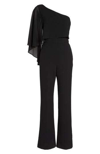 Women's Vince Camuto Cape Overlay One-shoulder Jumpsuit