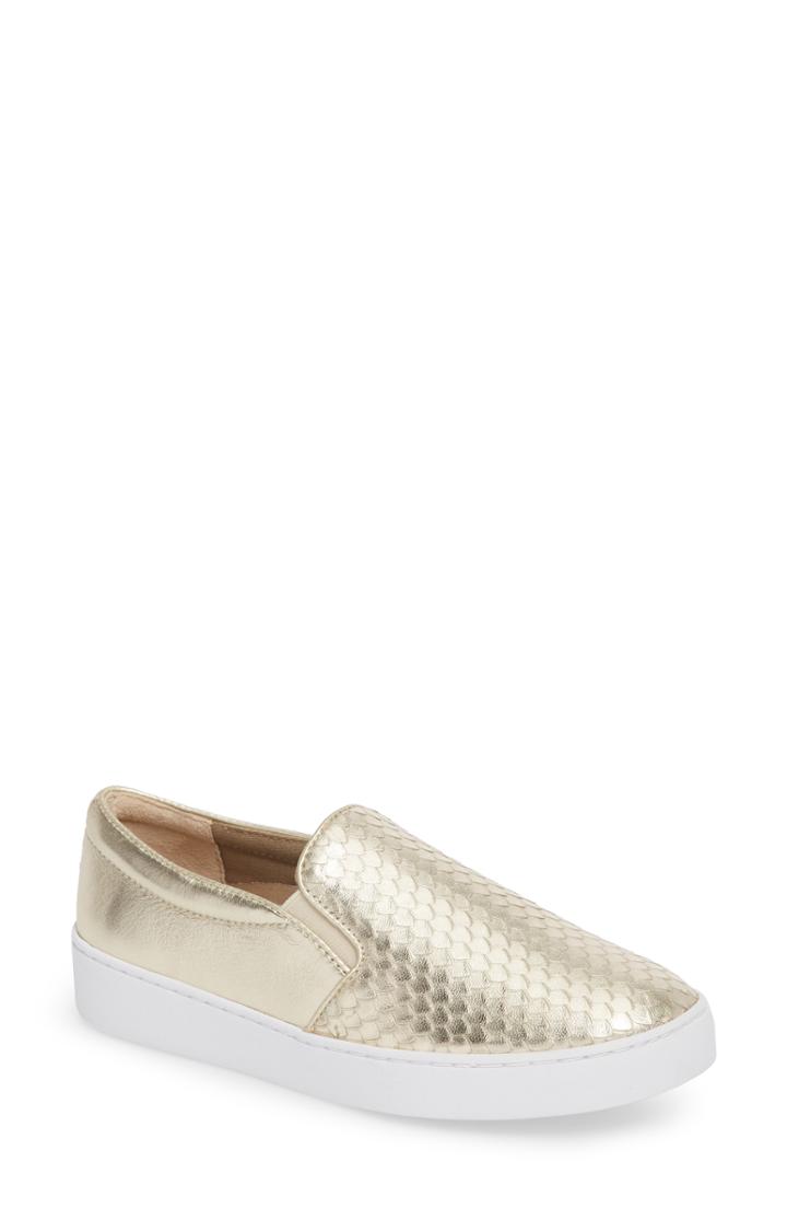 Women's Vionic Double Gore Slip-on .5 M - Metallic