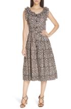 Women's Sea Lottie Leopard Print Dress - Beige
