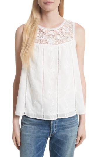 Women's Joie Irene Cotton Top