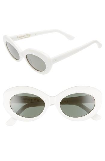Women's Raen X Alex Knost Luxury Wig Ashtray 53mm Sunglasses - Peroxide