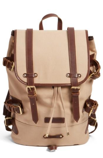 Men's United By Blue 'derby Tier' Backpack - Beige