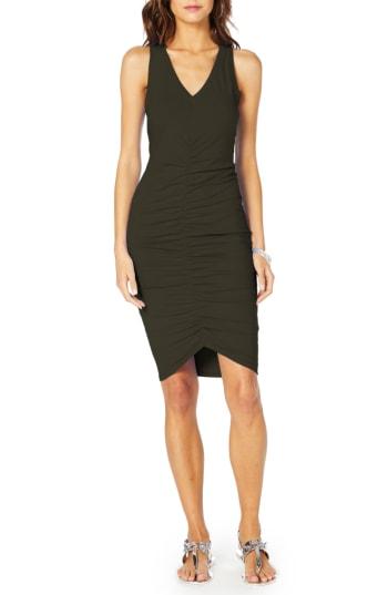 Women's Michael Stars Ruched Tank Dress - Green