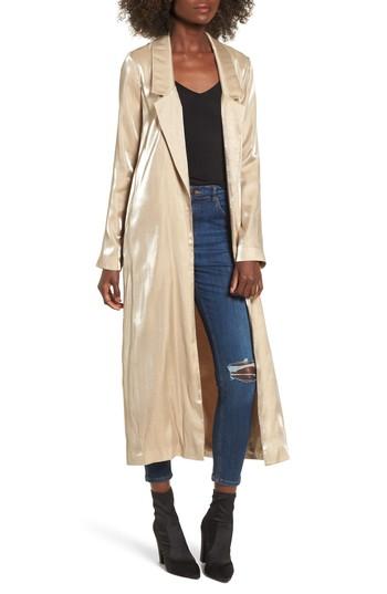 Women's Lovers + Friends Jackson Duster - Beige