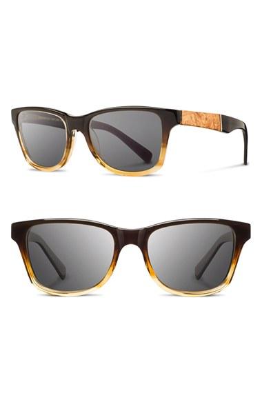 Women's Shwood 'canby' 53mm Sunglasses - Sweettea/ Maple/ Grey