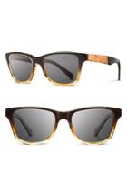 Women's Shwood 'canby' 53mm Sunglasses - Sweettea/ Maple/ Grey