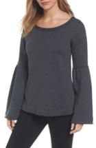 Women's Caslon Bell Sleeve Sweatshirt - Grey