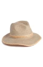 Women's Caslon Packable Panama Hat - Brown