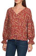 Women's 1.state Heritage Bouquet Top - Red