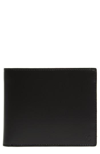 Men's Paul Smith Pen Print Leather Bifold Wallet -