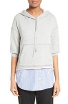 Women's 3.1 Phillip Lim French Terry Combo Hoodie