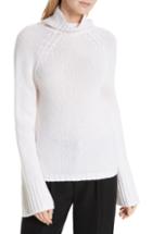 Women's Vince Turtleneck Cashmere Sweater - Ivory