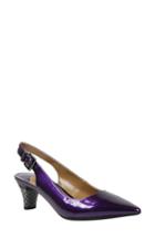 Women's J. Renee Mayetta Slingback Pump Aa - Purple