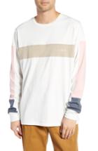 Men's Barney Cools B.quick Colorblock Long Sleeve T-shirt - Ivory