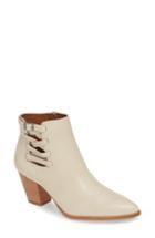 Women's Frye Reed Strappy Bootie .5 M - Ivory