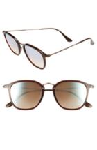 Women's Ray-ban Icons Wayfarer 51mm Sunglasses - Transparent Brown