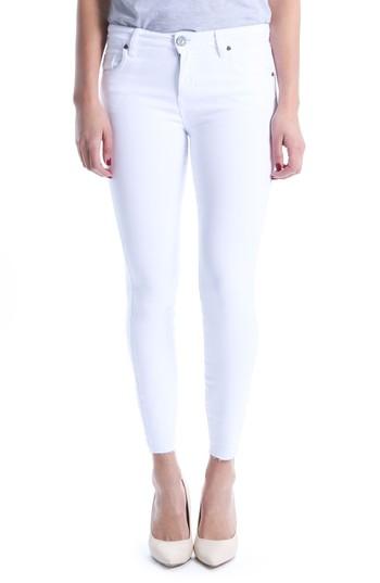 Women's Kut From The Kloth Donna Ankle Skinny Jeans - White