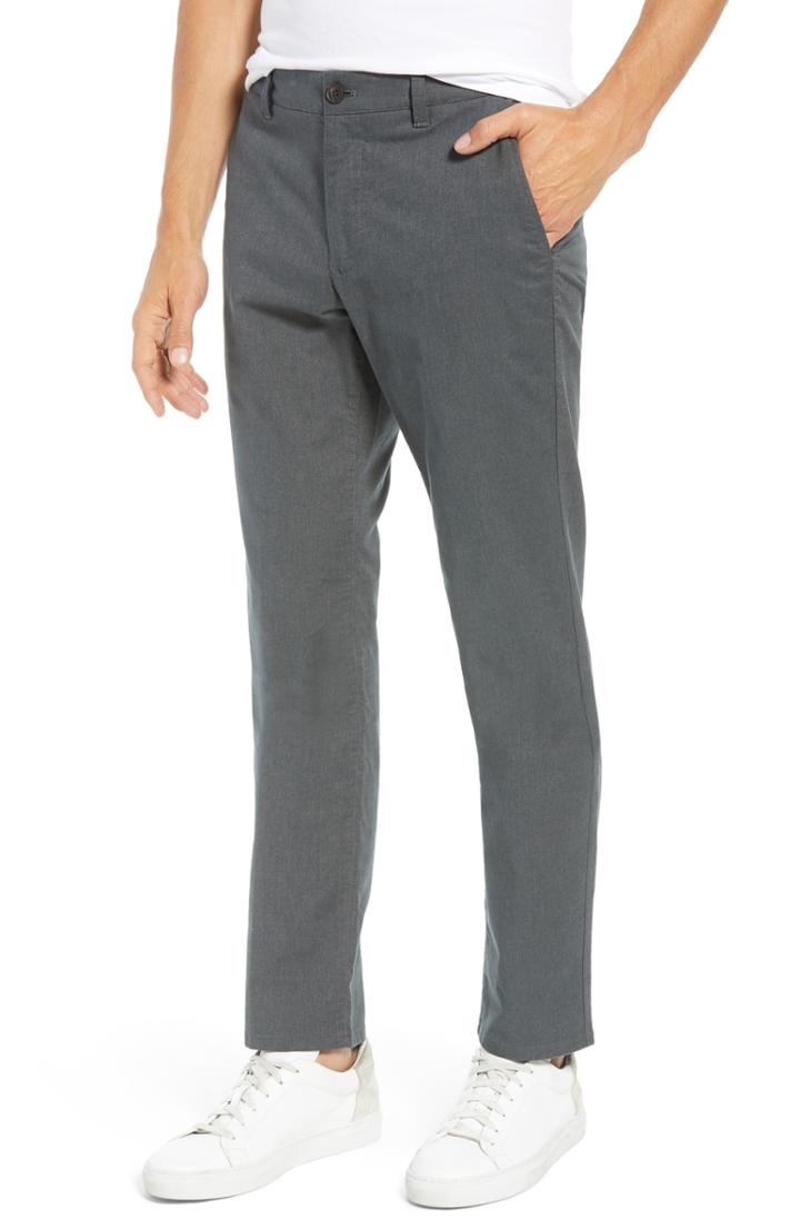 Men's Bonobos Slim Fit Stretch Yarn-dye Washed Chinos X 32 - Green