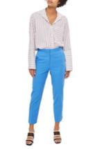 Women's Topshop Tailored Cigarette Trousers Us (fits Like 0-2) - Blue