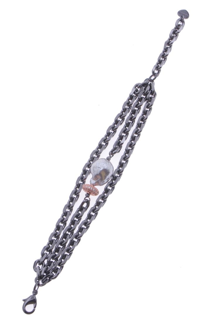 Women's Nakamol Design Chunky Freshwater Pearl & Crystal Bracelet