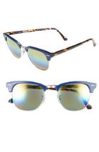 Women's Ray-ban Standard Clubmaster 51mm Mirrored Rainbow Sunglasses -