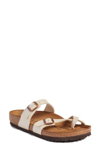 Women's Birkenstock 'mayari' Birko-flor(tm) Sandal -8.5us / 39eu D - White