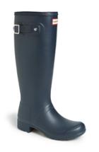 Women's Hunter Tour Packable Waterproof Rain Boot M - Blue