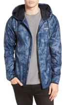 Men's Hurley Blocked Runner Windbreaker, Size - Blue