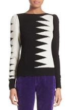 Women's Marc Jacobs 40s Intarsia Sweater - Black