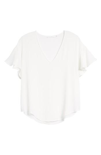 Women's Crepe Tee - Ivory